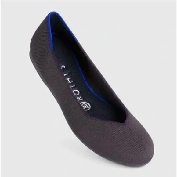 Rothy’s The Flat in Shale Grey Women’s Size 11 - Picture 1 of 10